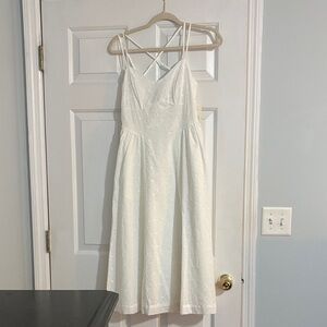 A New Day Strapless White Dress